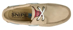 Snipe® Waschbarer Leder-Bootsschuh