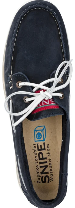 Snipe® Waschbarer Leder-Bootsschuh