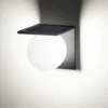Solar-Kugelwandleuchte