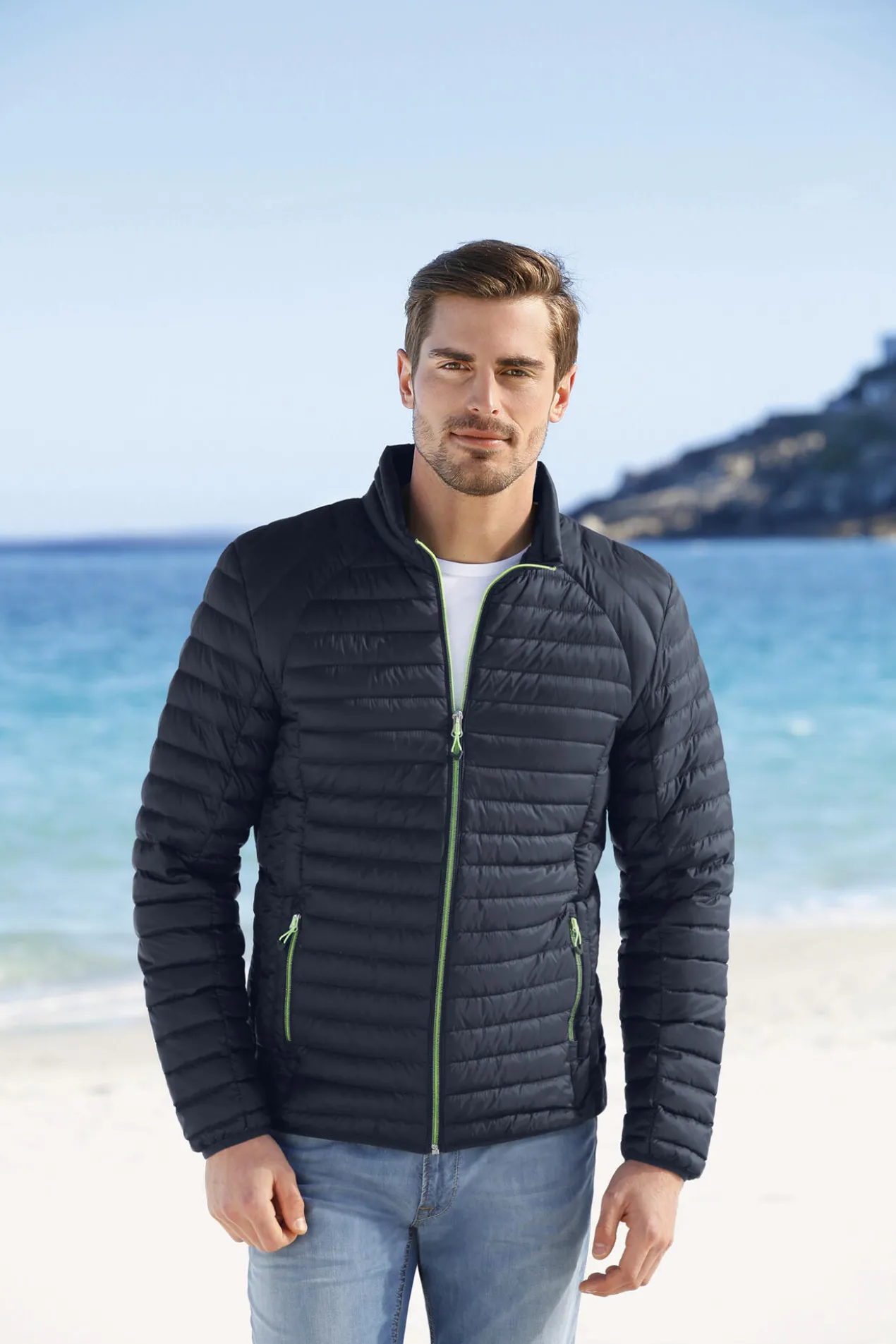 Sommerdaunen-Steppjacke