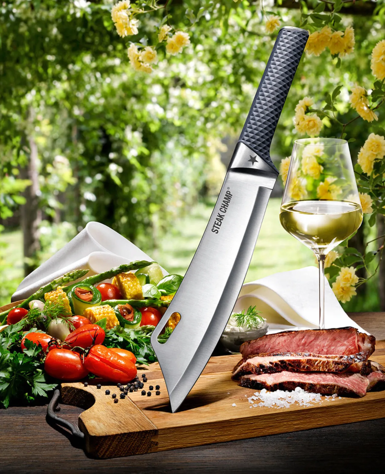 SteakChamp Kochmesser BBQ Pro