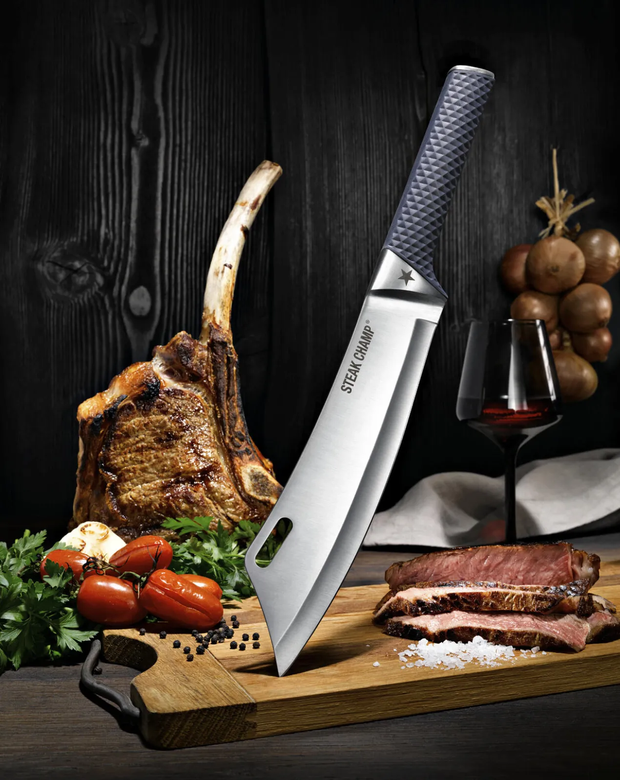 SteakChamp Kochmesser BBQ Pro