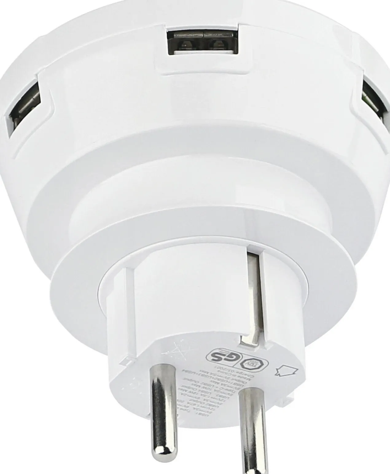 Steckdoseneinsatz mit 4 USB-Ports