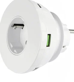 Steckdoseneinsatz mit 4 USB-Ports