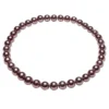 Tahiti-Zuchtperlen-Collier chocolate