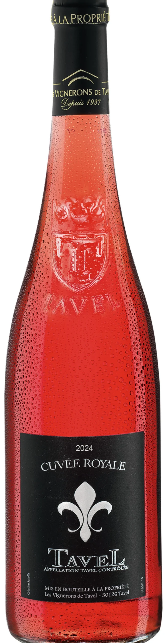Tavel Rosé Cuvée Royale 2024, Cave de Tavel, Rhône, Frankreich