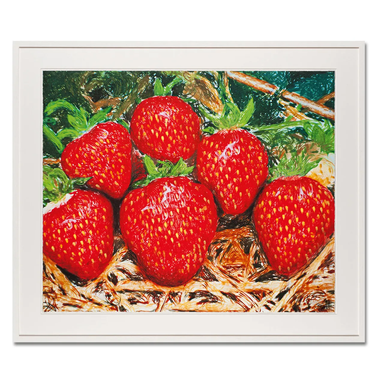 Thomas Baumgärtel – o. T. Erdbeeren