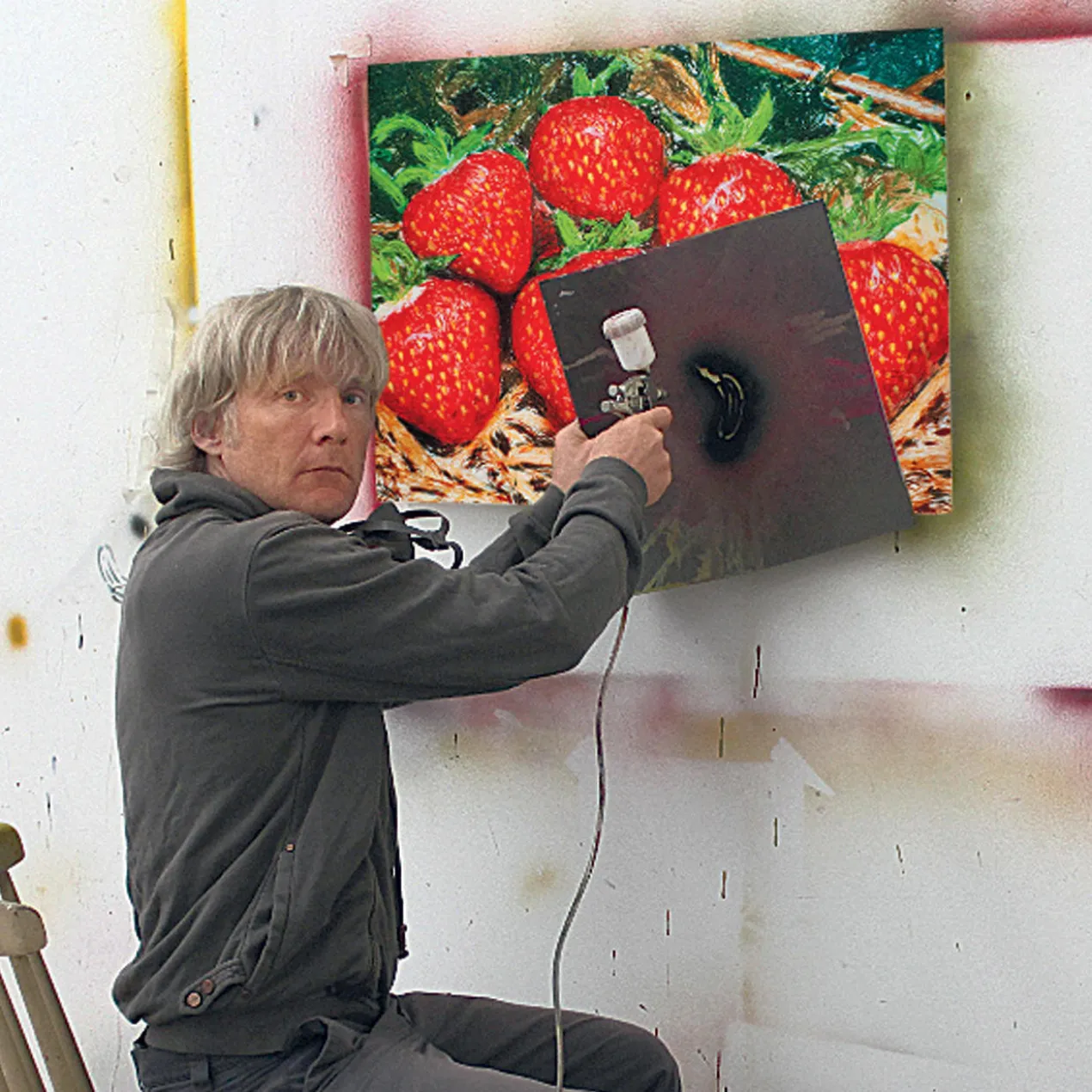 Thomas Baumgärtel – o. T. Erdbeeren