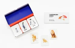 Tierfamilien-Memo-Spiel