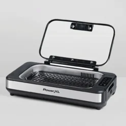 Tischgrill mit integriertem Rauchabzug