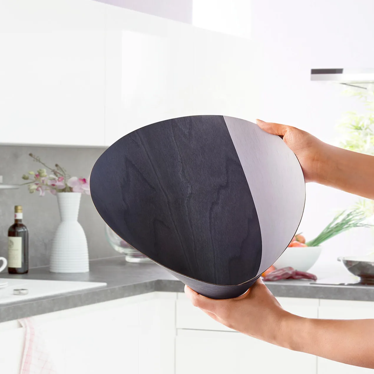 Tischset oder Glasuntersetzer Nelumbo