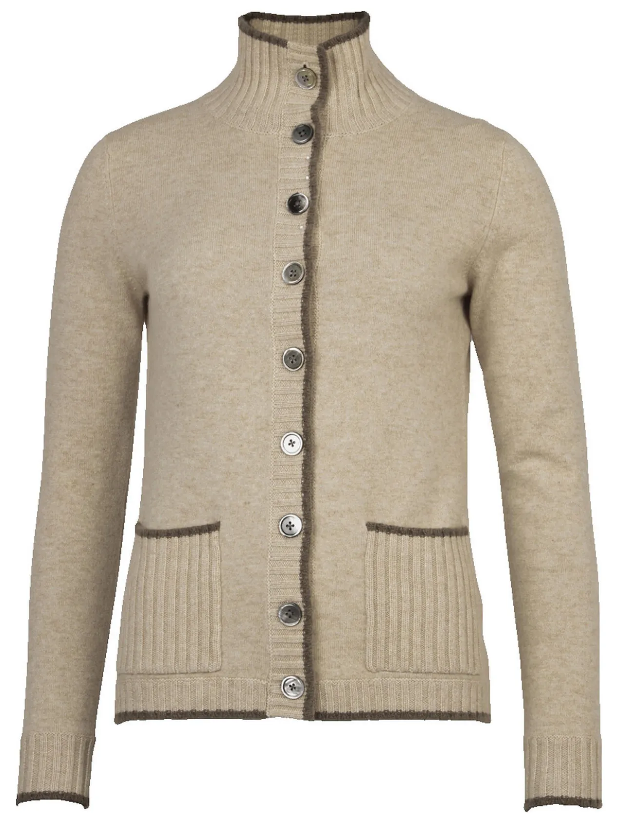 Two-Ply Kaschmir-Cardigan