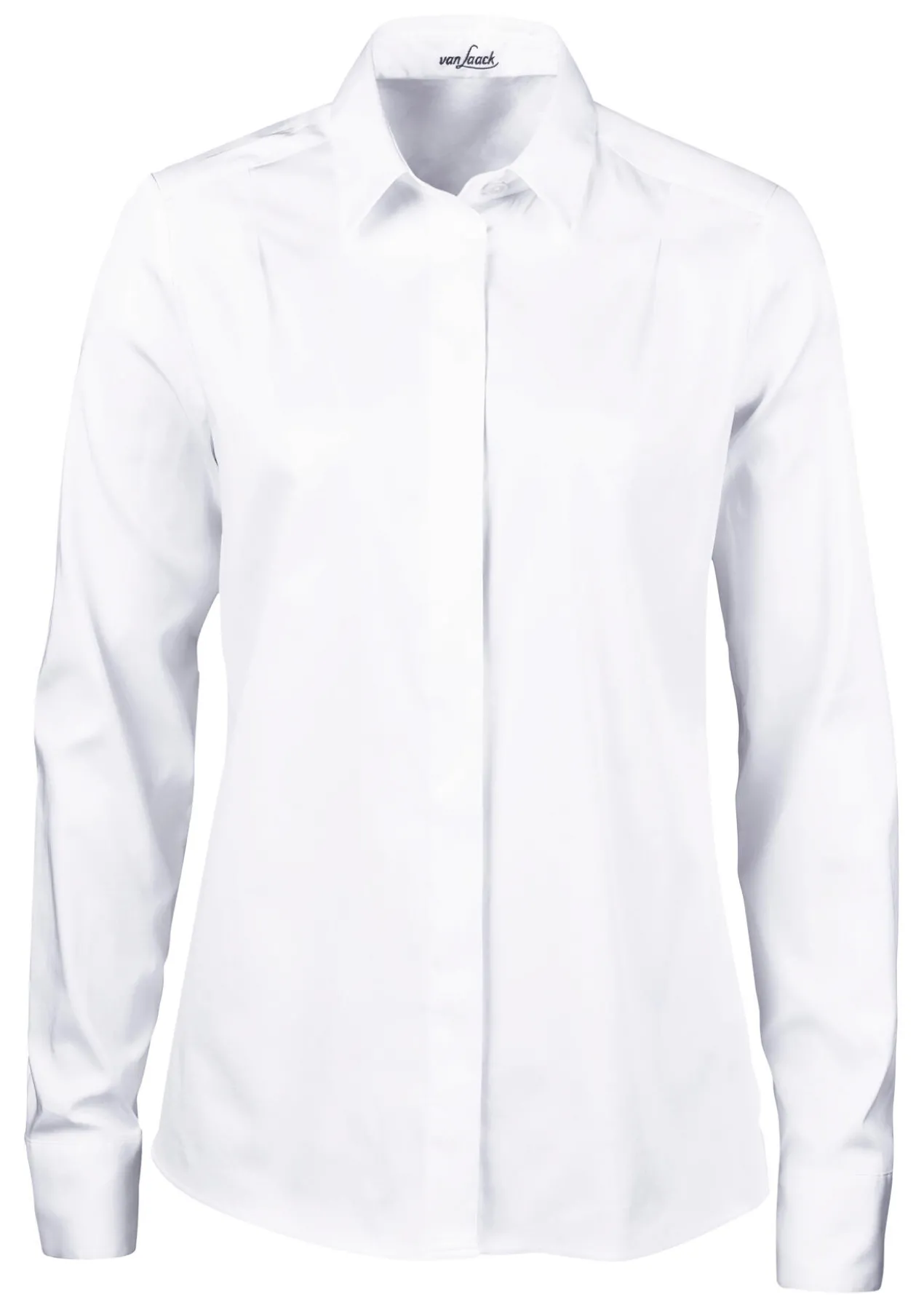 van Laack Plissee-Hemdbluse