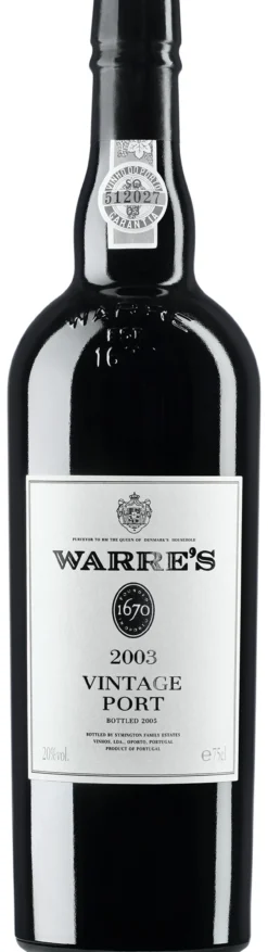 Vintage Port 2003, Warre’s, Douro, Portugal