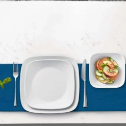 Vitrelle™-Geschirrset Pure White, 12-teilig
