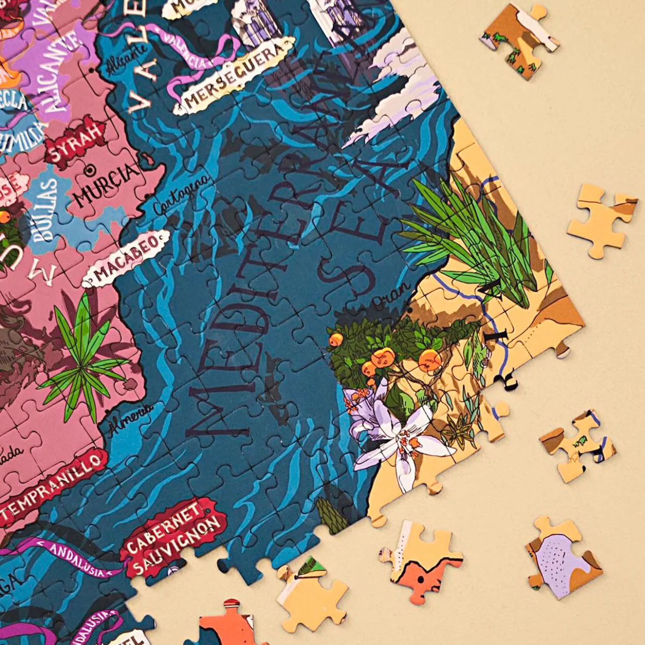 Wein-Puzzle