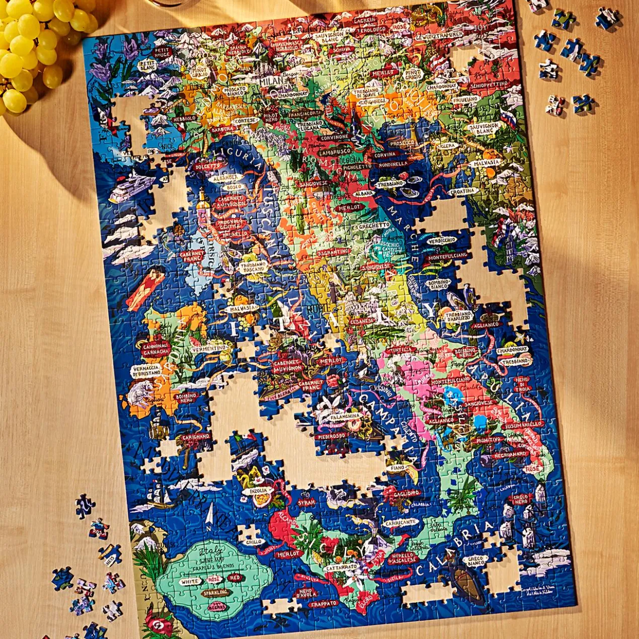 Wein-Puzzle