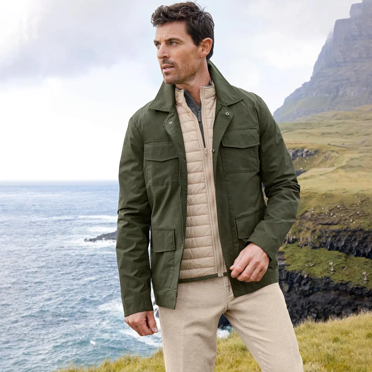Wetterfestes Fieldjacket