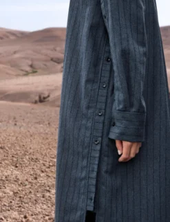 Winter-Longblusen-Kleid