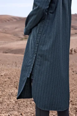 Winter-Longblusen-Kleid