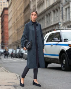 Winter-Longblusen-Kleid