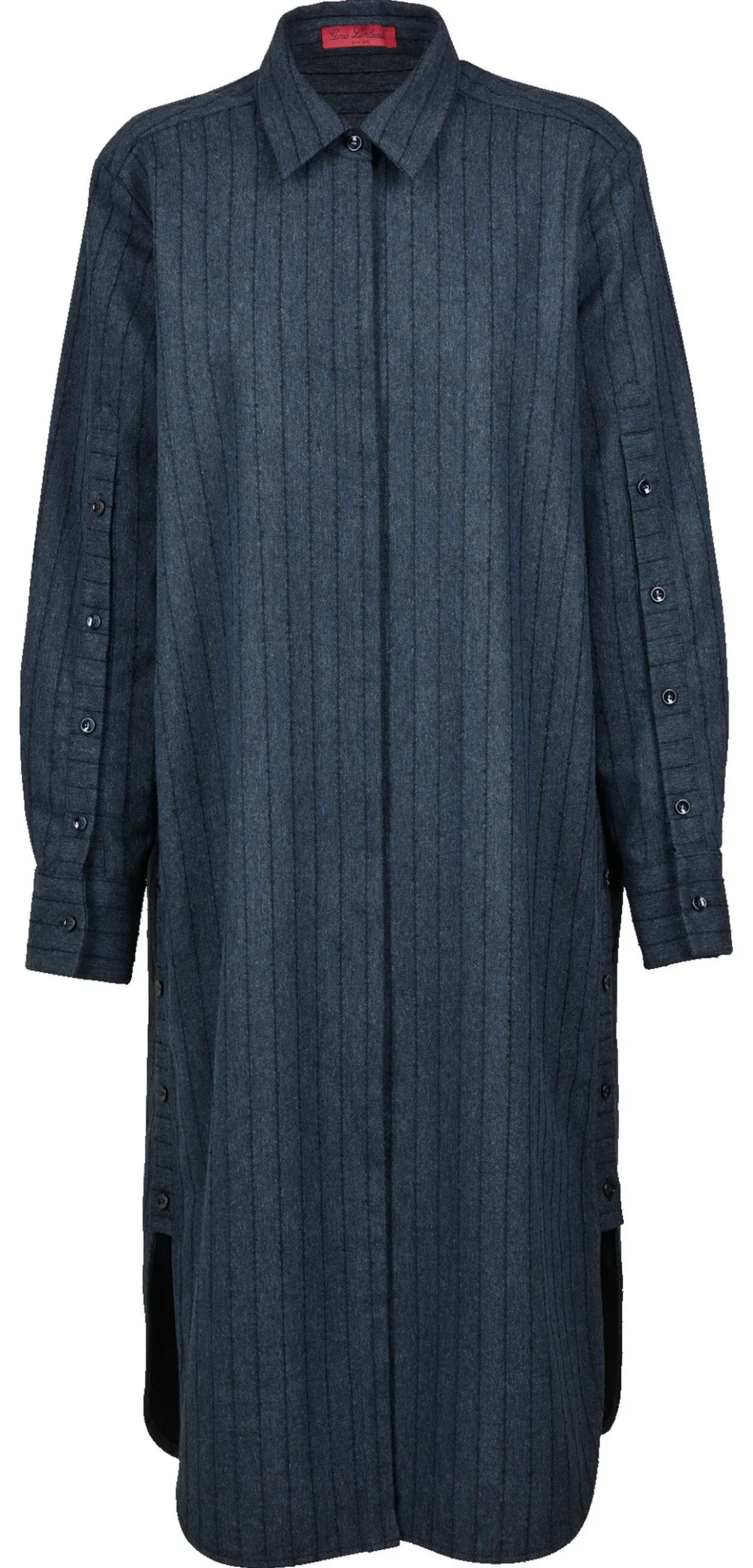 Winter-Longblusen-Kleid