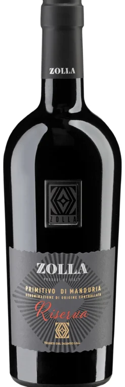 Zolla Riserva Primitivo 2018, Fantini, Vigneti del Salento, Primitivo di Manduria DOC, Italien